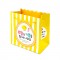 달걀쇼핑백-603(노란줄무늬)