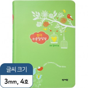 DK일러스트 컬러쉬운말성경 중/단본/그린 (13149)