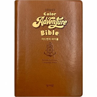 어드벤처 컬러 쉬운말 성경 소/ 단본/ 찬송가 없음/ 무색인/ D브라운 (13152)