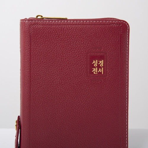 개역개정 가죽 성경전서(NKR62EAB) 소 합본 레드