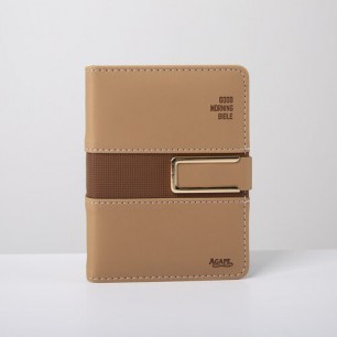 개역개정 큰글자굿모닝성경 지갑식 초미니 브라운