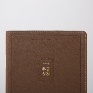 개역개정 큰글성경 대 단본 브라운