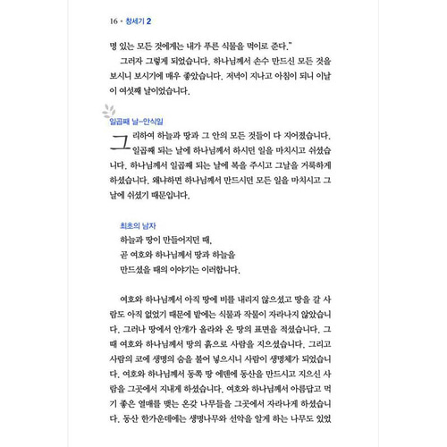 아가페 큰글자 스토리바이블 구약1(창세기~사무엘하)