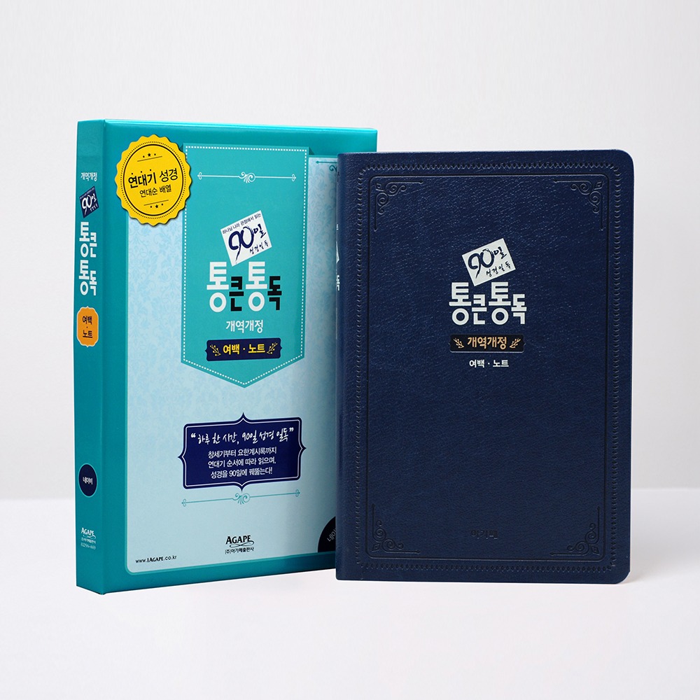 개역개정 90일통큰통독 성경 대단본 네이비
